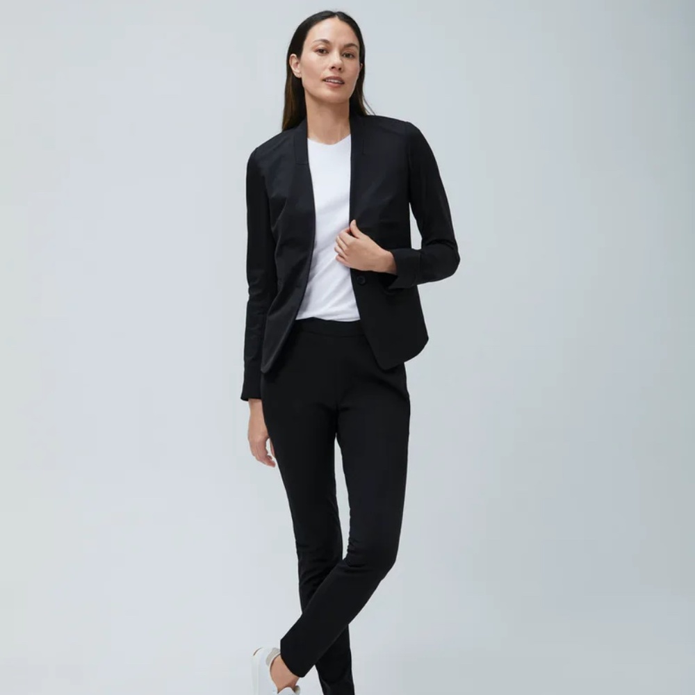 Ministry of Supply Kinetic Performance Suit (Blazer & Slim Pants) NWT (black)